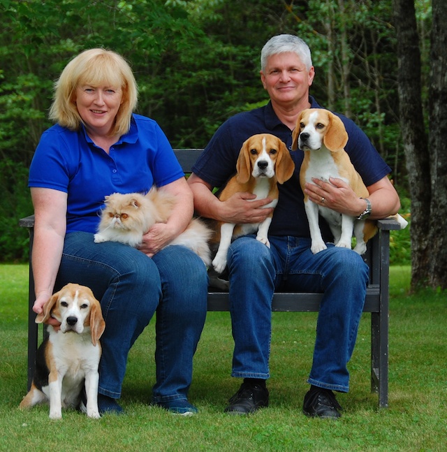 Kim and Tim Delaney, with our Best in Show winners